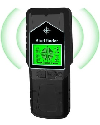 Bolzensucher Wandscanner - 5 in 1 Wandscanner mit LCD Display Elektronischer Bolzen