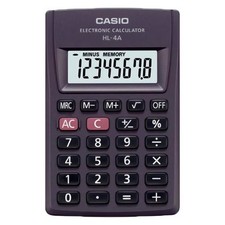 Calcolatrice tascabile Casio: 8 cifre