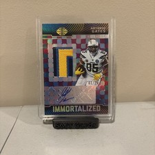 2024 Panini Illusions Immortalized Jersey Autographs Antonio Gates #IJA-AGS /25