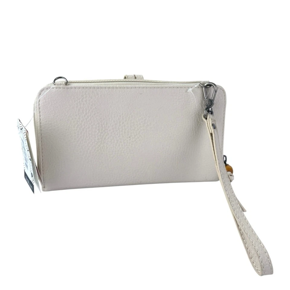 Новый Sak Iris слоновой кости синий через плечо сумочка Smartphone бумажник застежки кошелек с ремешком - Изображение 2 из 4