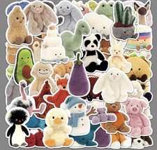 Jellycat Sticker Pack 51 Stickers Brand New