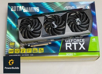 Zotac Gaming GeForce RTX 3090 Ti AMP Extreme Holo, 24GB GDDR6X Grafikkarte - Top