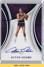 2015-16 Panini Immaculate Signatures Blue 7/10 Alvan Adams #S-AA Auto READ 0o9