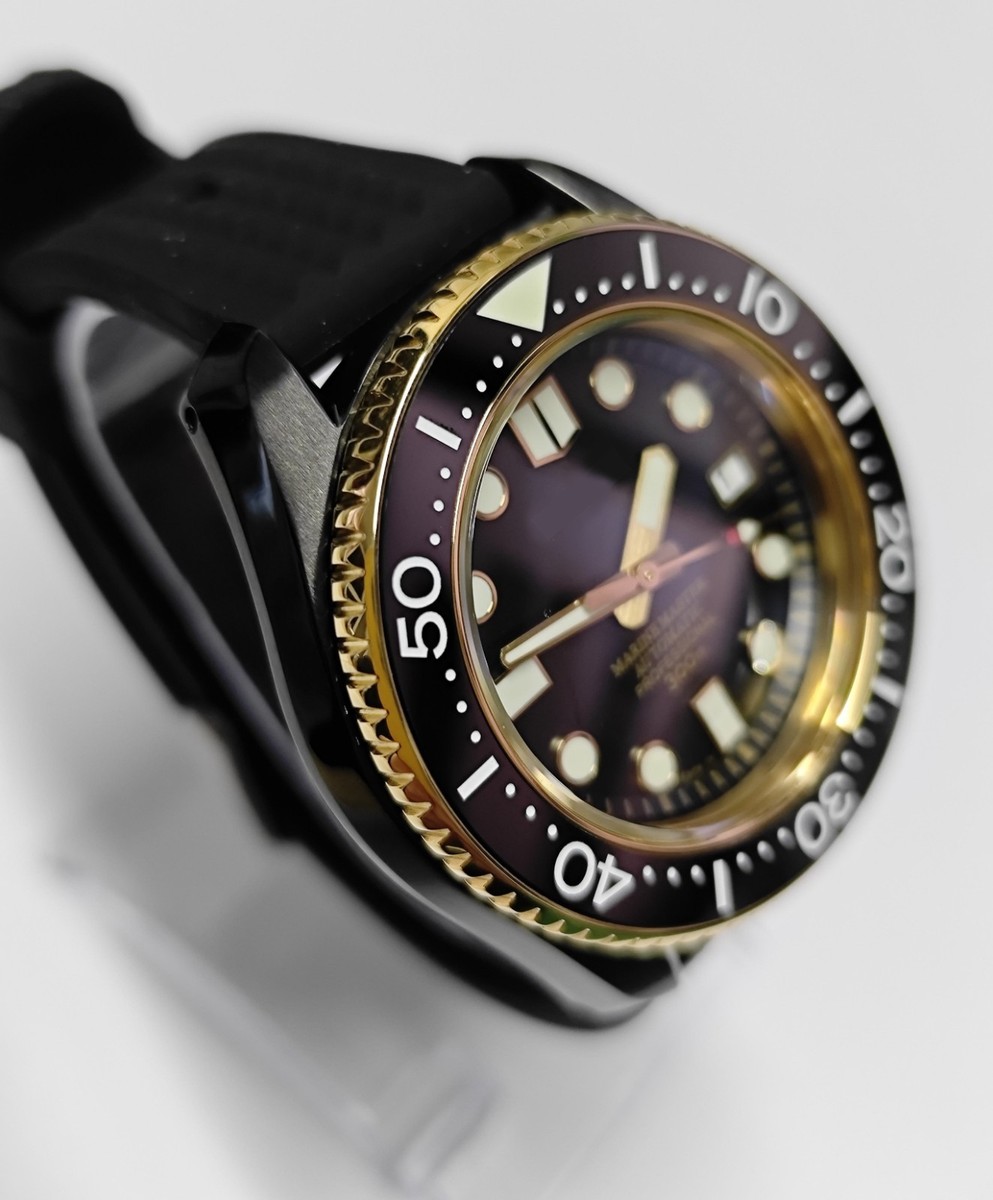 MM300 MARINE MASTER Seiko NH35 Men's Modded Custom Dive Watch