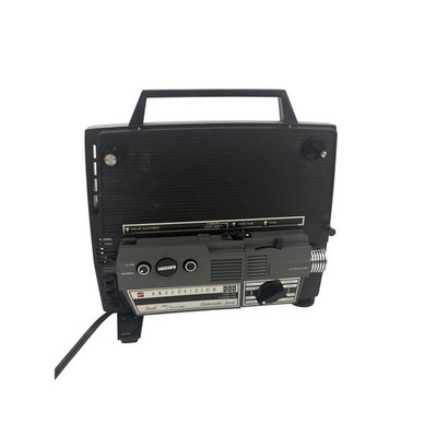 GAF Anscovision 688 Super 8 Film Projector Automatic Load Dual Lens TESTED