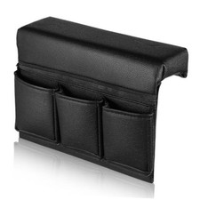Car Armrest Pad Leather, Car Door Armrest Cushion with Storage Pocket