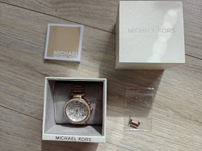 Michael Kors Parker Damenuhr MK-5491 R.Gold s.Stahl MK5491