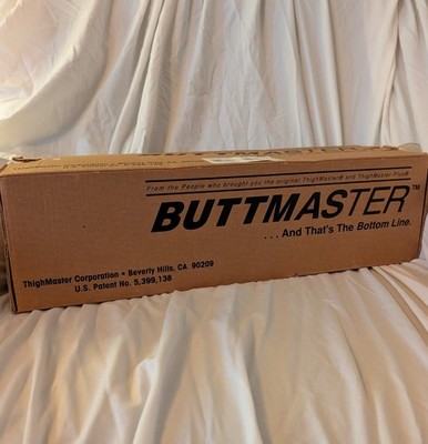 VTG 1995 Suzanne Somers BUTTMASTER  Toning System VHS Original Box 