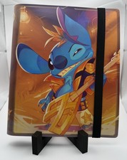 Disney Lorcana Rockstar Stitch Portfolio Binder