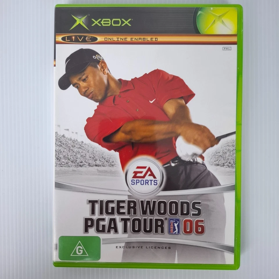 Tiger Woods PGA Tour 06 Xbox Game PAL EA Sports Online G Golf Complete Manual - Image 2 of 4