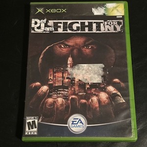 ORIGINAL CASE ONLY - Def Jam Fight for NY Xbox - IT