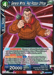 General White, Red Ribbon Officer BT17-041 Ultimate Squad Dragon Ball Super