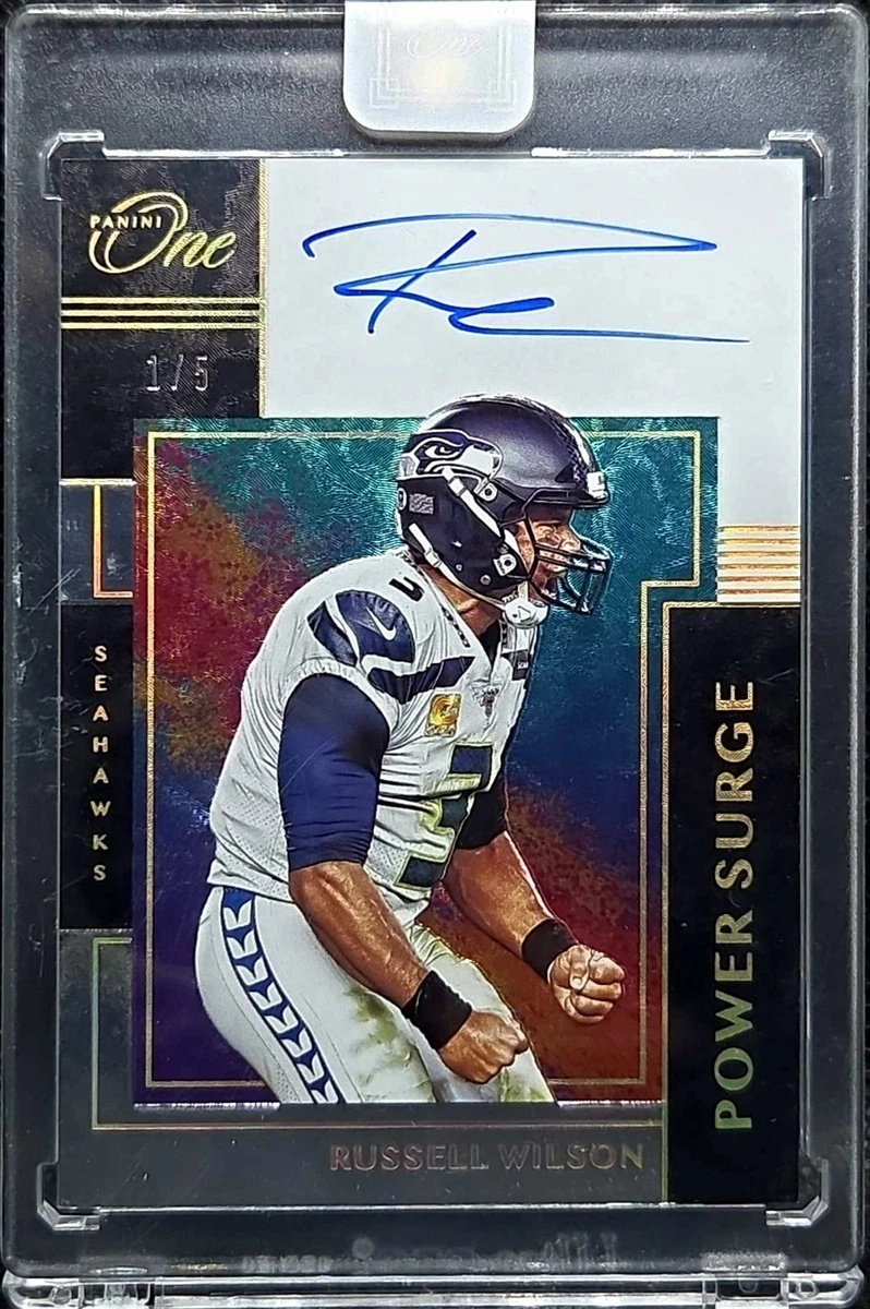 25+ Russell Wilson Autograph Football Trading Cards for sale