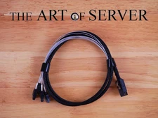 SAS cable SFF-8087 to 4x SATA forward breakout 41-inches [CBL-A0110L-02]