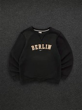Nike Vintage Y2K Rare Berlin Embroidery College Crewneck Sweatshirt Spellout [S]
