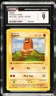 CGC 9 MINT Diglett 47/102 1st Edition Shadowless Base Set Pokemon Card