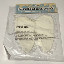 VTG Wangs International Muslin Angel Wing 7x7" HBD314 Doll Craft 1 PC NEW READ