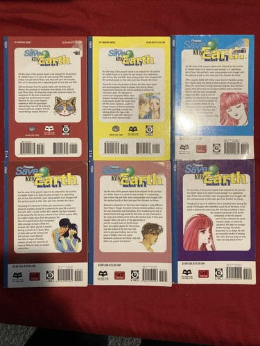 Please Save My Earth Manga Vol 10, 11, 12, 14, 16, 18 Saki Hiwatari Viz shojo - Picture 3 of 7