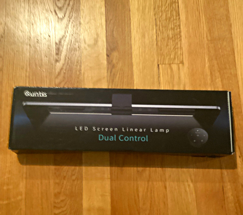 Quntis HX003D-SW LED Screen Linear Lamp Dual Control USB Monitor Light Bar