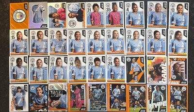 Panini WSL 2026 Full Team Set Manchester City X36 Sticker 