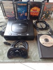 Sega Saturn Console MK2, PAL, Original Controller, leads 5 games
