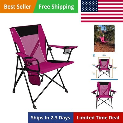 Dual Lock Portable Camping Chairs - Enjoy the Outdoors with a Versatile Foldi...
