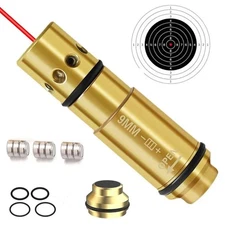 9mm Laser Training Bullet Trainer Cartridge Tactics Dry Fire Shooting home defen