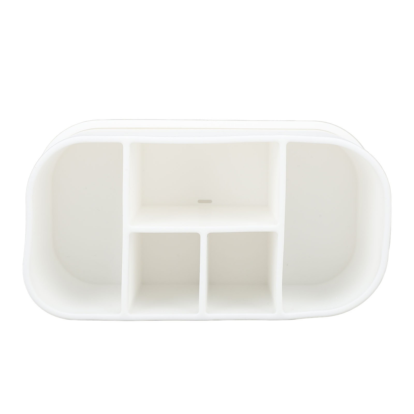 Silicone Toothbrush Toothpaste Holder Multipurpose 5 Slots Drainage Holes Bathro