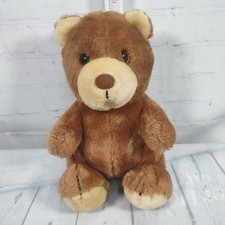 Dakin Brown Bear Plush 8 Inch 1984 Stuffed Animal Toy