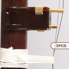 3Pcs Erhu Fine Tuner String Adjustment Compact High Performance Direct Replace