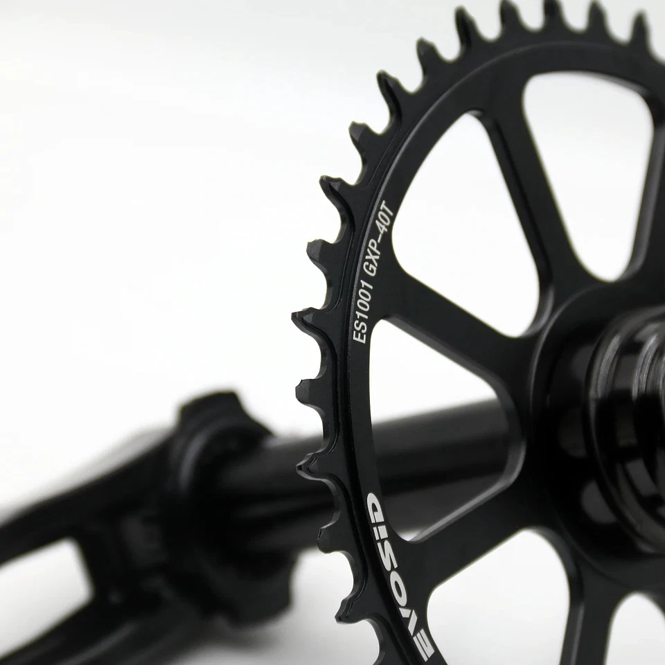 Juego de bielas para bicicleta de carretera 160/165/170 mm grava bicicleta manivela montaje directo de 3 clavos Foto 3 de 4