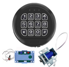 Cerradura de seguridad para pistola Teclado digital de repuesto Cerradura de seguridad electrónica para caja fuerte para pistola.