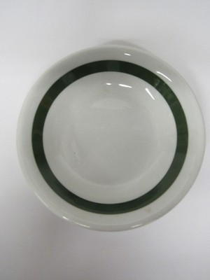 Vintage 1950 s Shenango China Restaurant Ware Small 5'' Bowl Green Stripe 
