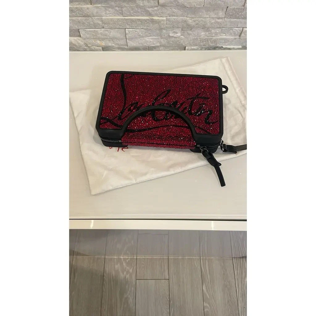 Christian Louboutin Leather Messenger Bags for Women for sale | eBay