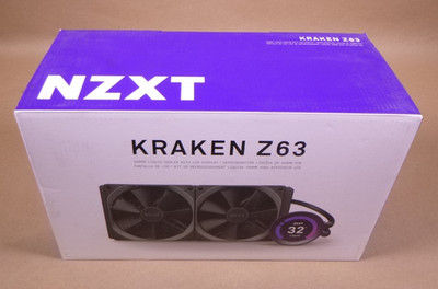 NZXT KRAKEN Z63 280mm Liquid Cooler w/ LCD Display - RL-KRZ63-01