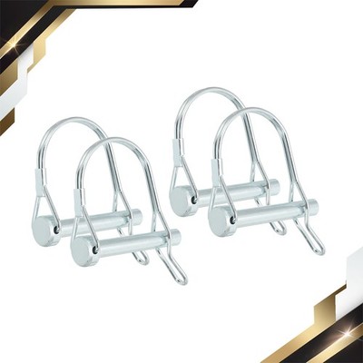 4 Set 5/16x2'' Shaft Locking Pin Ear Safety Coupler Pin Trailer Pto Pin