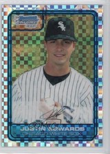 2006 Bowman Draft Chrome Draft Picks X-Fractor 254/299 Justin Edwards #DP14 z6b