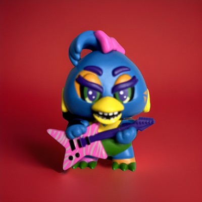 Five Nights At Freddy s Security Breach Glamrock Chica Blacklight Funko  FNAF