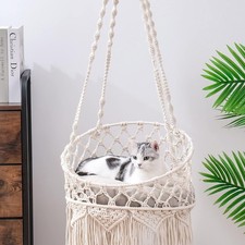 Cat Hammock, Hanging Indoor Cat Bed , Playing, Climbing, and Lounging
