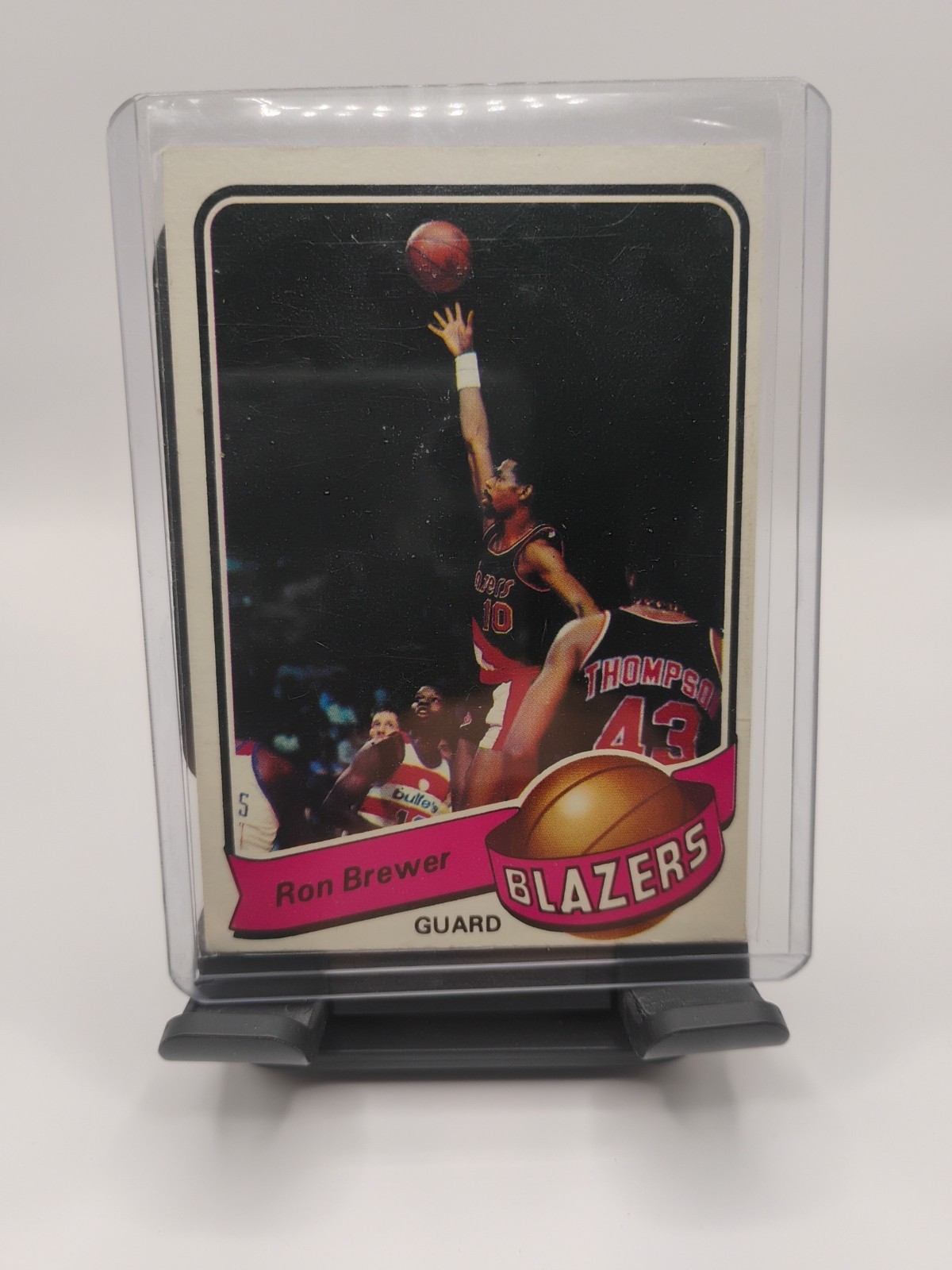 1979-80 Topps NBA Basketball - Ron Brewer #79 (RC) - Portland TrailBlazers