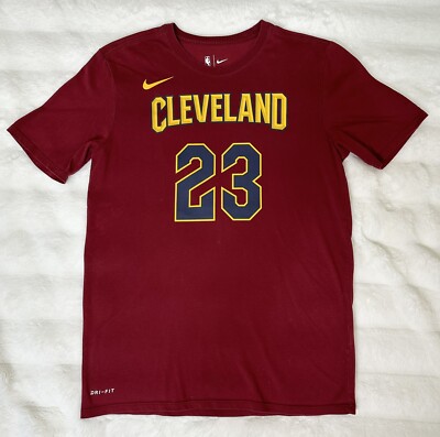 Cleveland Cavaliers Lebron James 23 Nike Tee TShirt Size Medium
