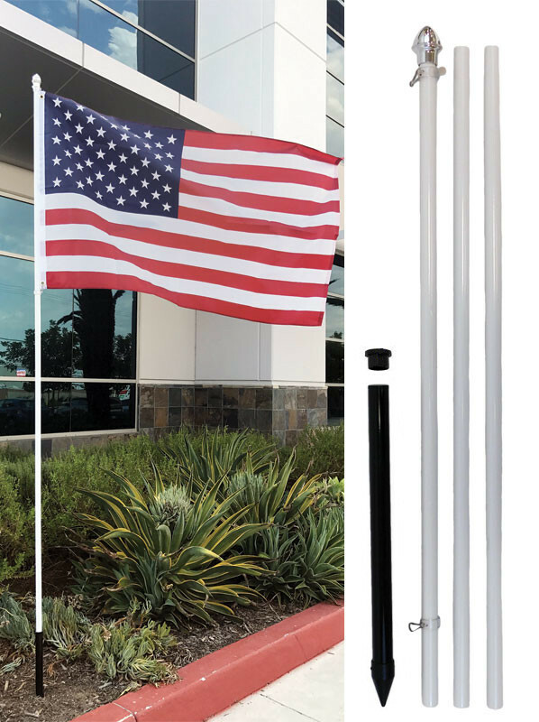 10′ Flag Pole – Great Western Stone