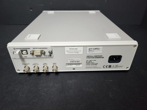 R&S HMF2550: 50 MHz Arbitrary Function Generator (2873) - Bild 5 von 6