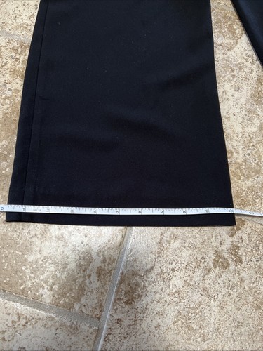Women’s Victorias Secret Black Pants Side Zip Size 8 Light Weight - Picture 4 of 4