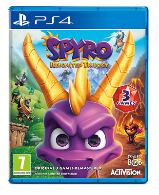 Spyro Reignited Trilogy - PS4 Playstation 4 Spiel - NEU OVP