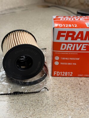 FRAM DRIVE Engine Oil Filter FD12812 New