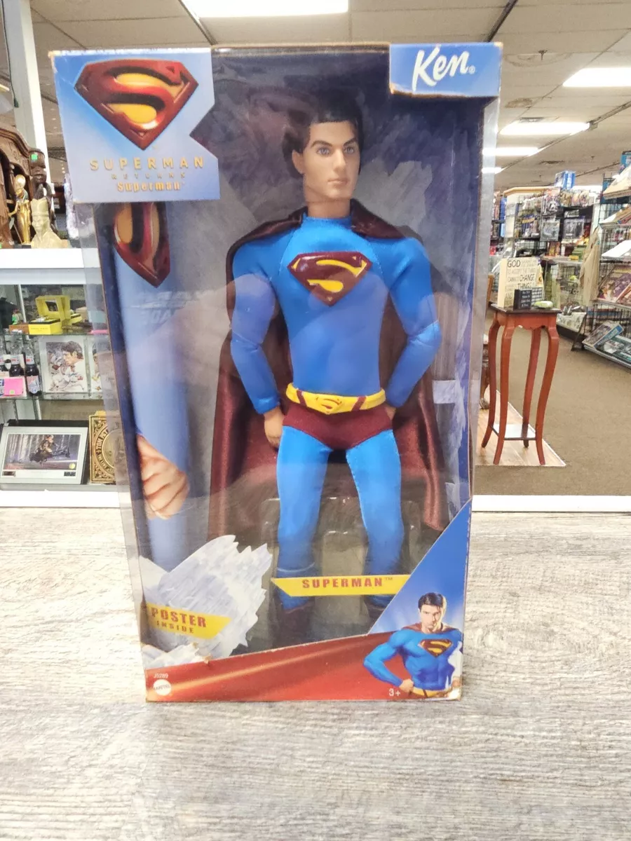 Barbie Superman Returns Ken Doll 2005 Mattel J5289 New In Box | eBay