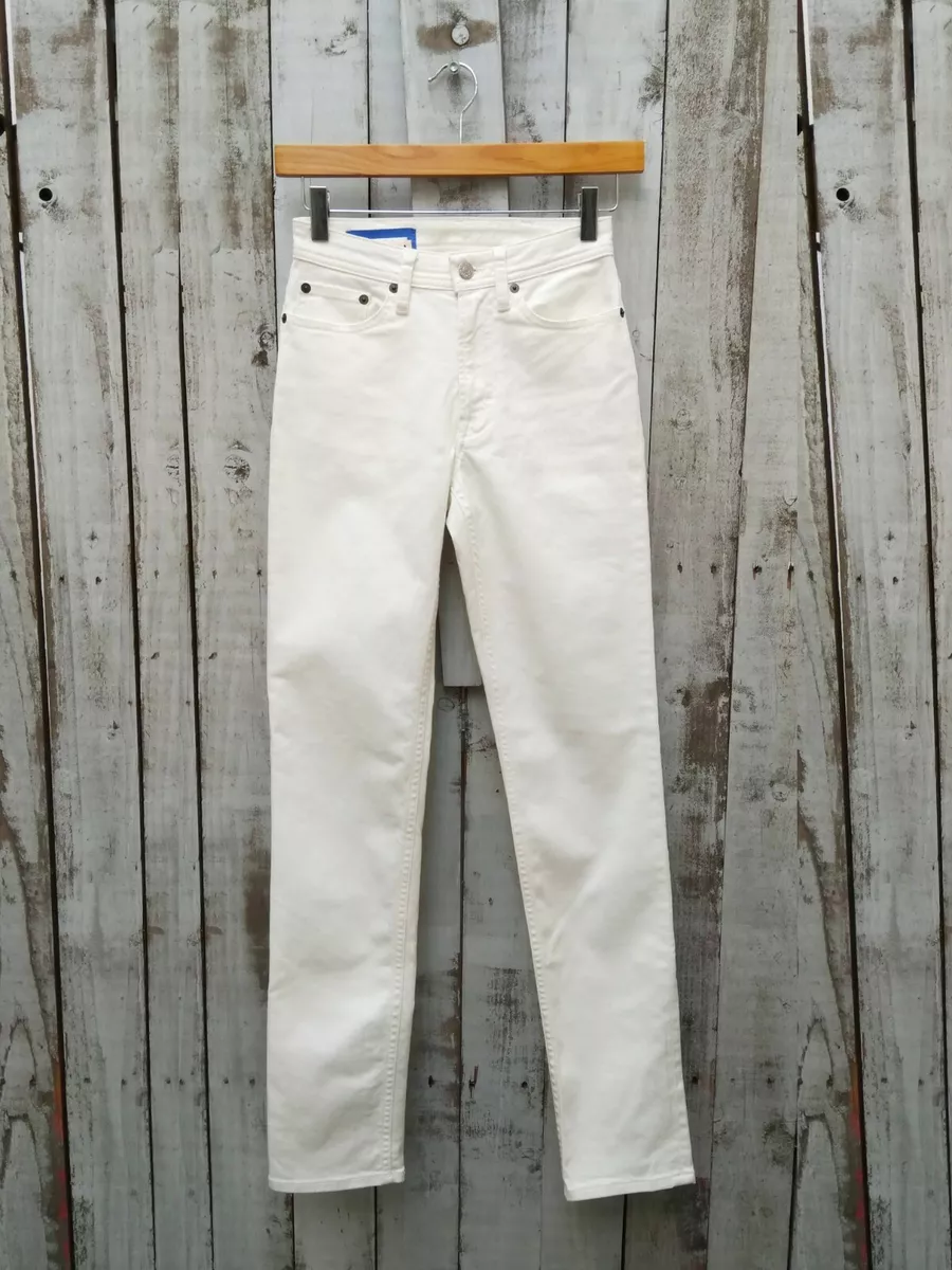 Acne white store jeans