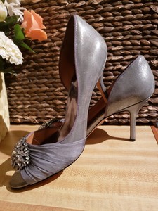 grey heels for wedding