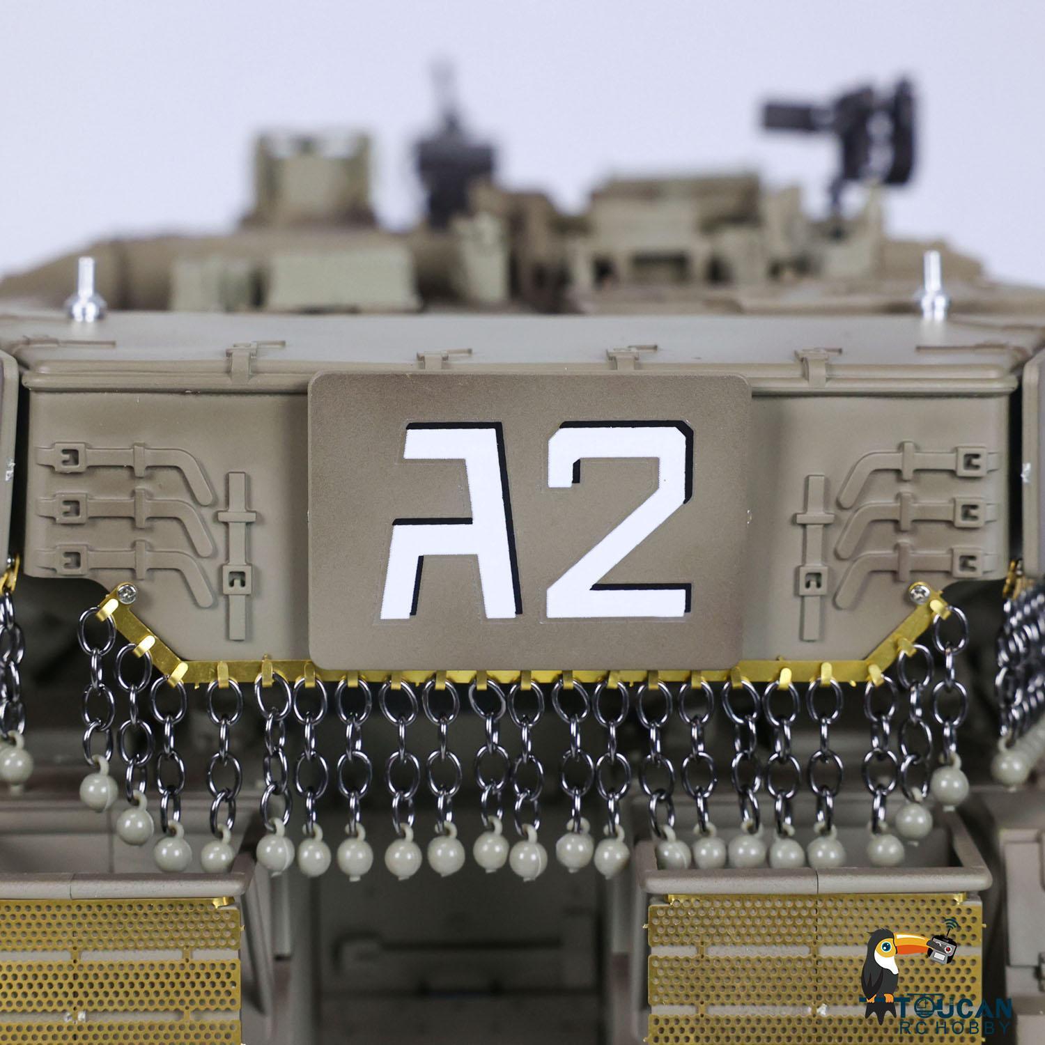 Henglong Camouflage Rete Mimeticà Verde Militare In Scala 1/16 Per Carri Armati RC Henglong - Accessorio Decorativo Decorazione Carro Armato Rc - Foto 2